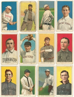 1909-11 T206 White Border and 1911 T205 Gold Border Collection (62 Different)